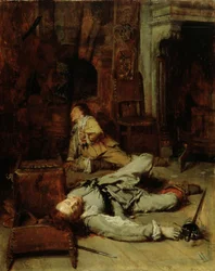 Das Ende des Kartenspiels, 1865